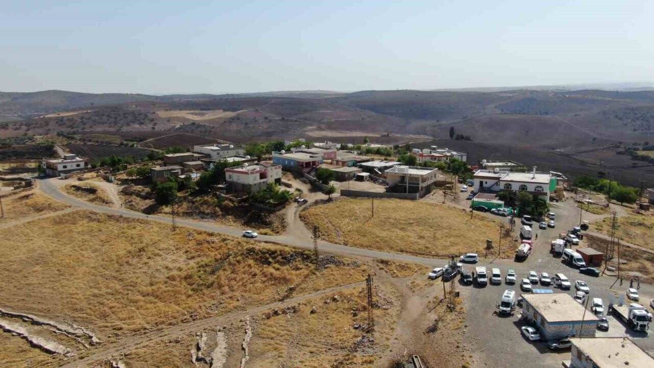 Diyarbakır’da yangında zarar gören alanlar havadan görüntülendi