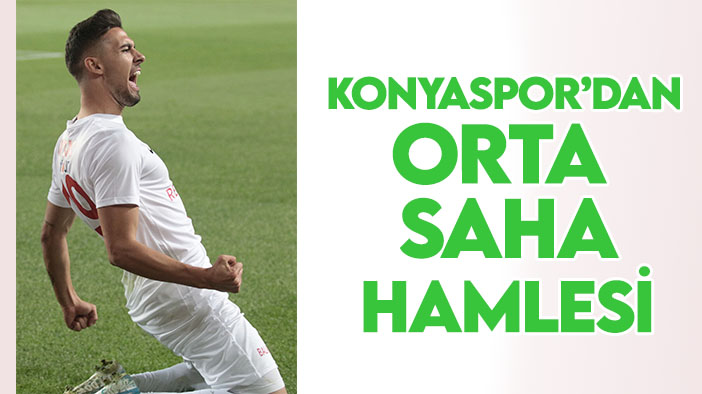 Konyaspor'dan orta saha hamlesi