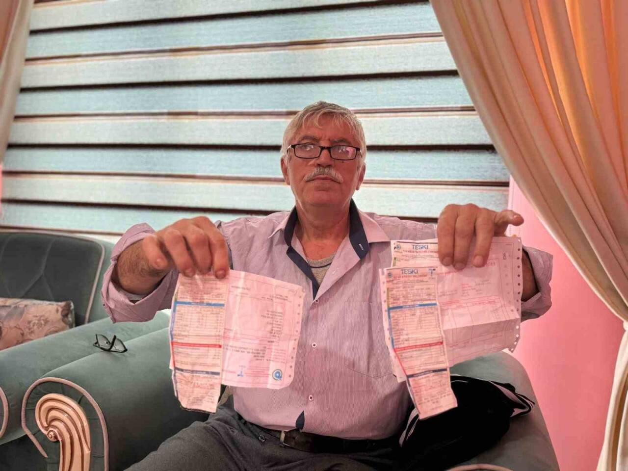 Emekli vatandaşa gelen fatura ile şok oldu