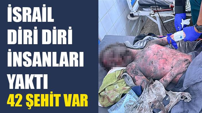 İsrail kampta katliam yaptı: 42 kişi şehit oldu