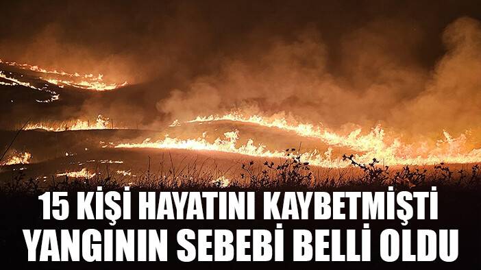 Diyarbakır ve Mardin'deki yangının nedeni belli oldu