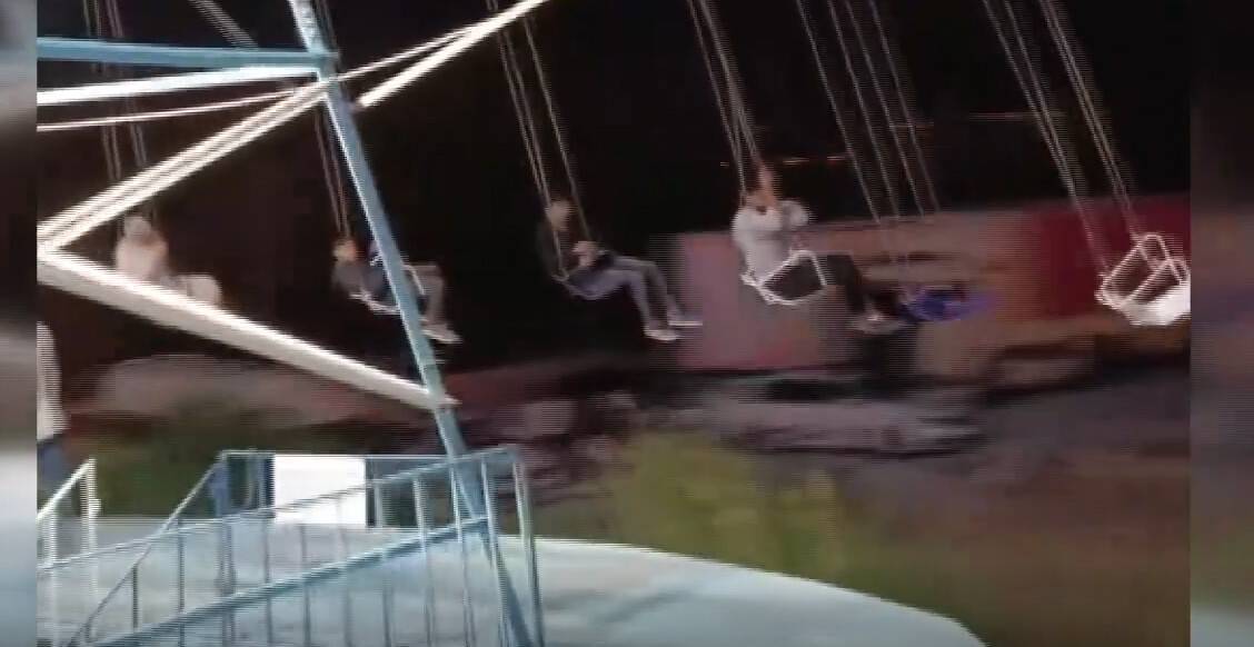 Lunaparkta dengesini kaybeden vatandaş ölümden döndü (TIKLA&İZLE)