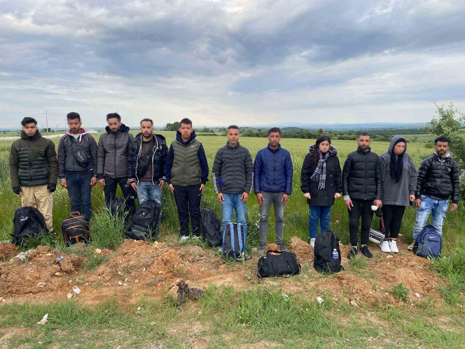 Edirne’de bir ayda 807 düzensiz göçmen ve 16 organizatör yakalandı
