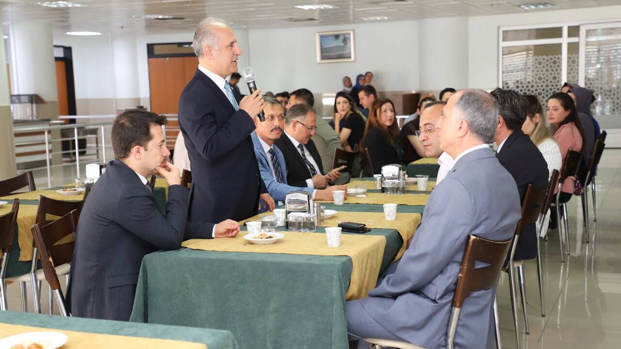 Konya Adliyesi’nde bayramlaşma