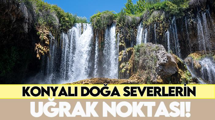 Konyalı doğa severlerin uğrak noktası!