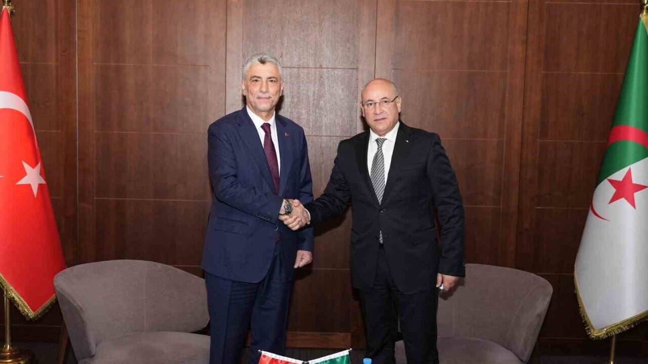 Ticaret Bakanı Bolat, Tunuslu Bakan Chiboub ile görüştü