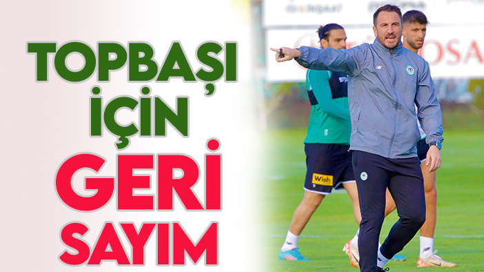 Konyaspor'da topbaşı için geri sayım