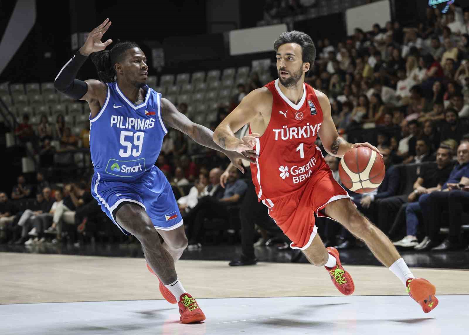 A Milli Erkek Basketbol Takımı, Filipinler’i mağlup etti