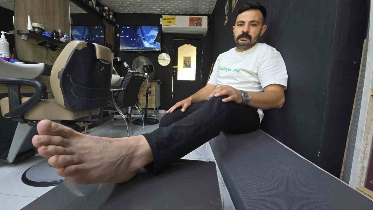 Havuzda kimyasal madde felaketi: Ayakları yandı