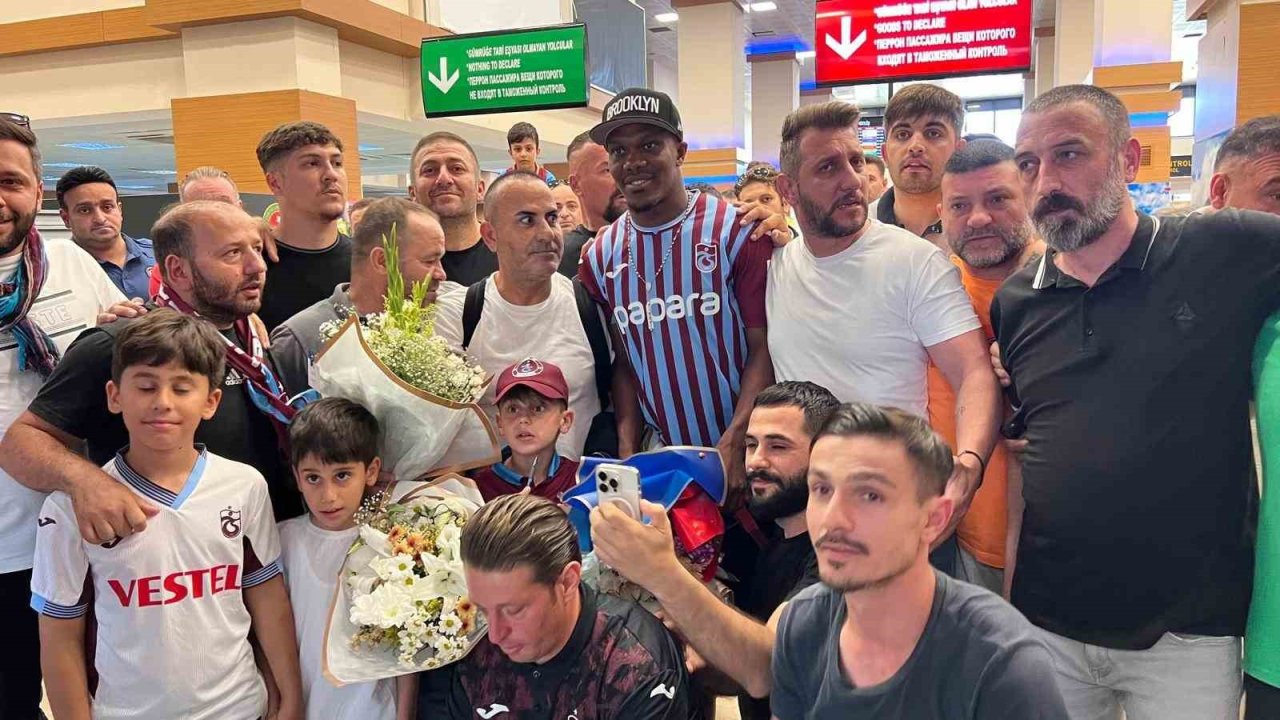 Nwakaeme'ye Trabzon’da coşkulu karşılaşma