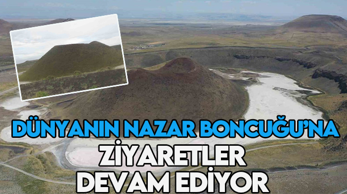 Konya'daki 'Dünyanın nazar boncuğu'na' ziyaretler devam ediyor