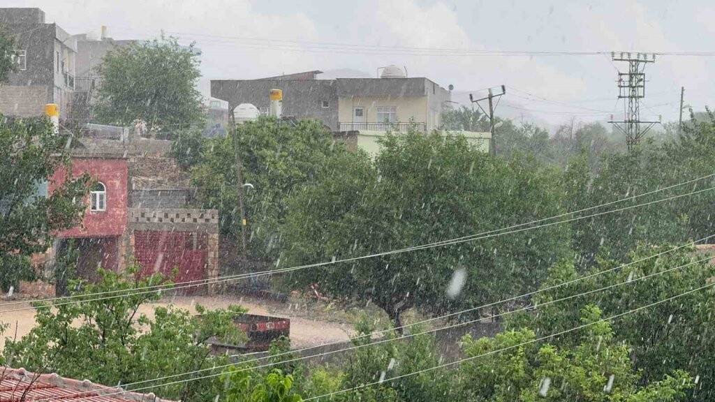 Mardin yaz ayında kışı gördü