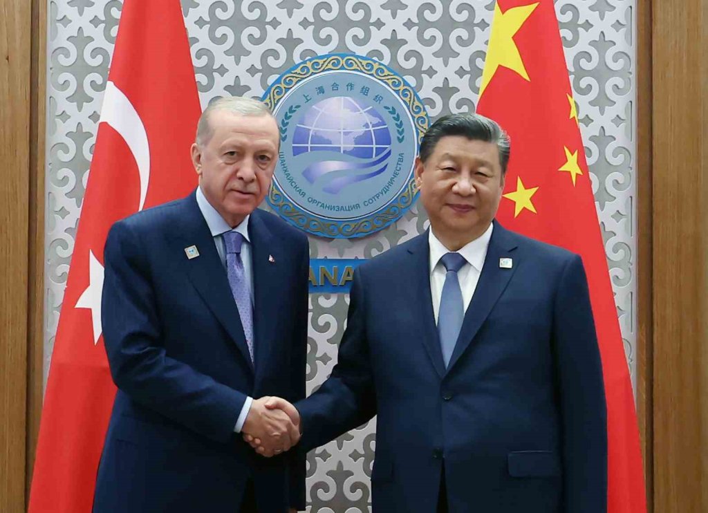 Cumhurbaşkanı Erdoğan, Çinli ve mevkidaşlarıyla görüştü