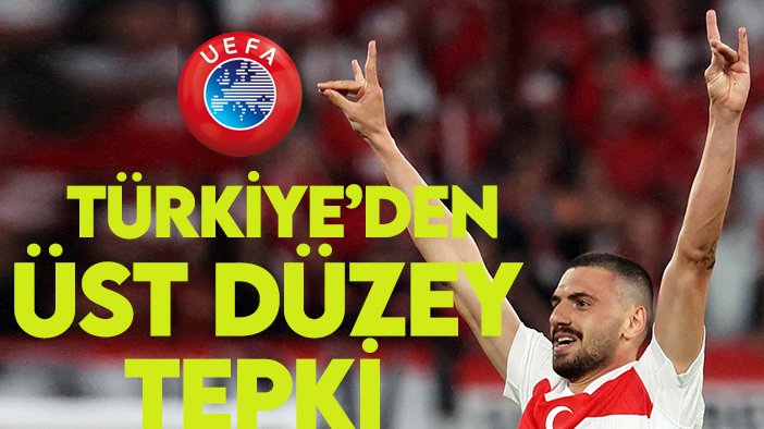 Türkiye'den UEFA'ya üst düzey tepki: "Esefle karşılıyoruz!"