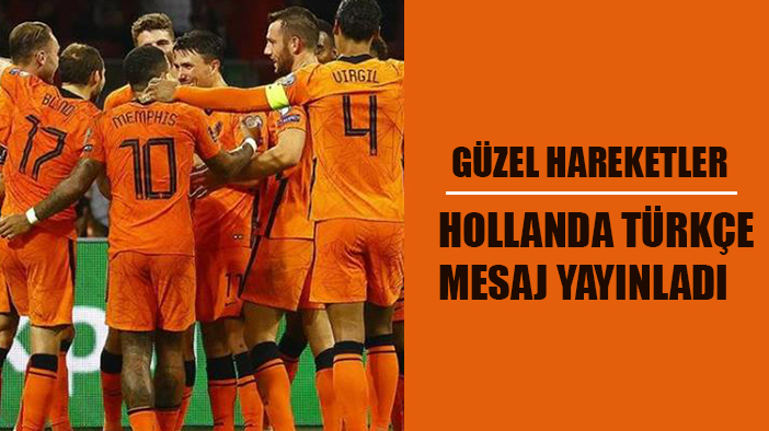 Hollanda’dan, EURO 2024 çeyrek finalinde karşılaşacağı Türkiye'ye "iyi olan kazansın" mesajı