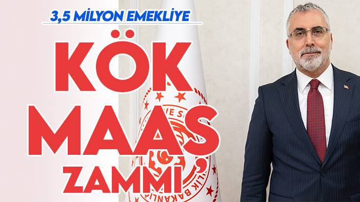 3,5 milyon emekli için düğmeye basıldı: En düşü emekli maaşı o rakama çıkacak