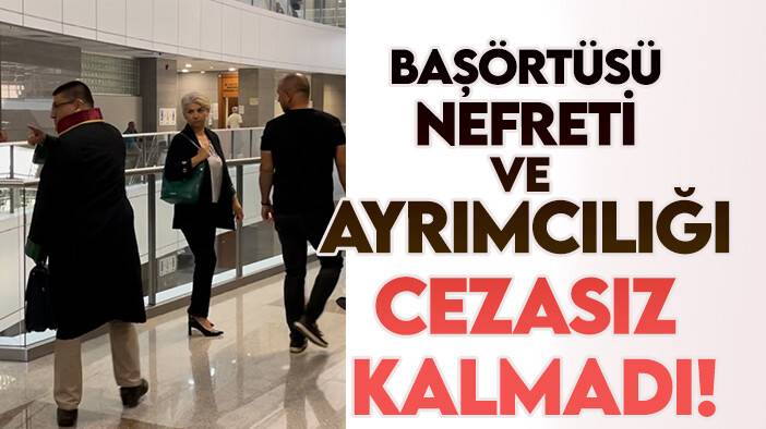 Başörtüsü nefreti ve ayrımcılığı cezasız kalmadı! Okul müdürünün yargılandığı davada karar çıktı!