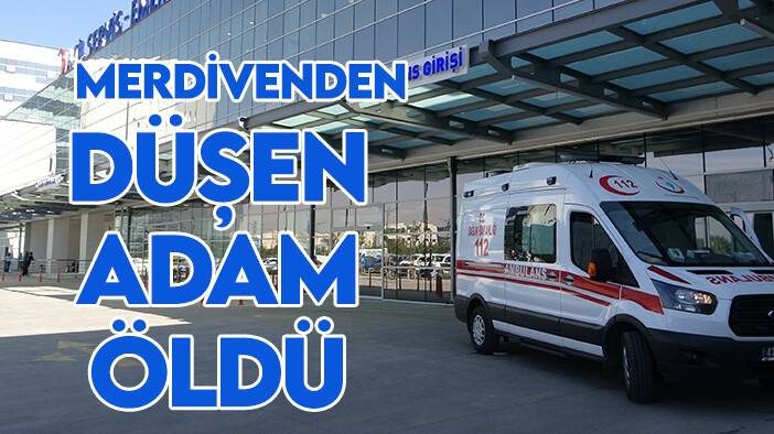 Konya'da  merdivenden düşen yaşlı adam hayatını kaybetti