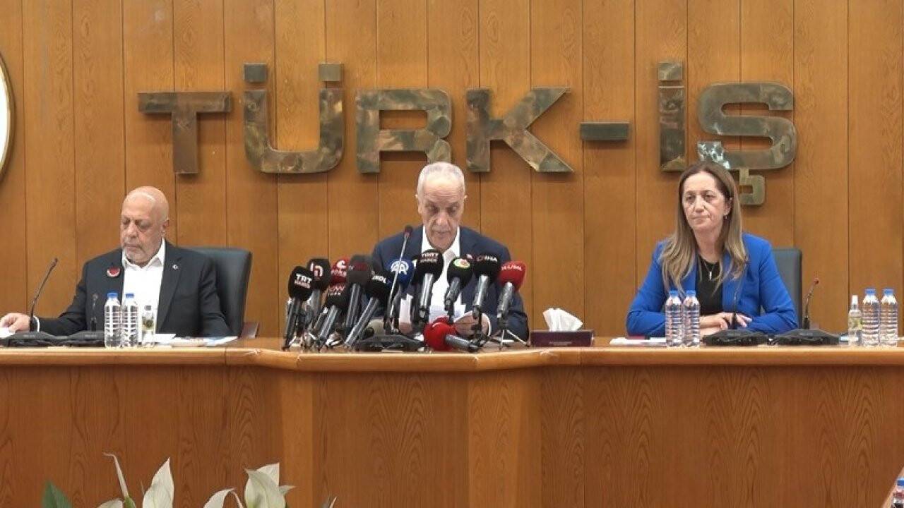 TÜRK-İŞ Genel Başkanı Atalay, kamu işçisinin zam görüşmeleriyle ilgili konuştu