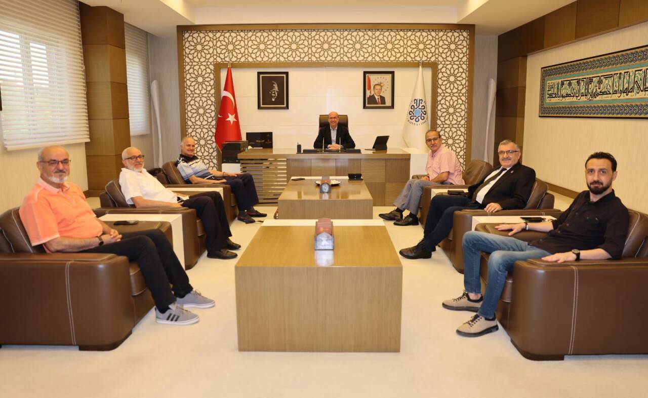 TSYD Konya'dan Başkan Pekyatırmacı'ya ziyaret