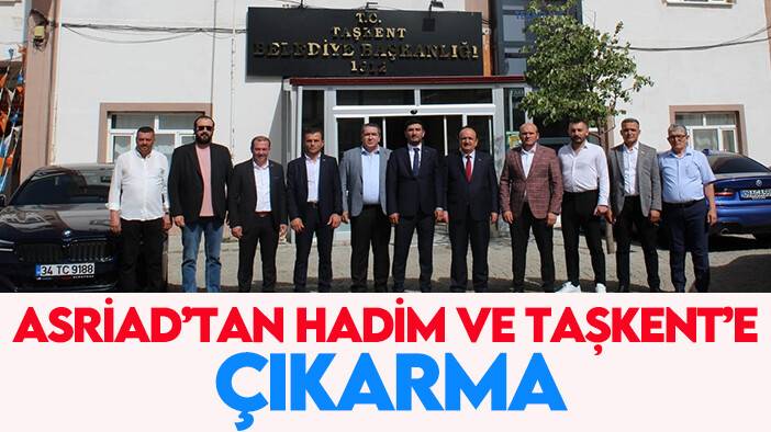 ASRİAD’tan Hadim ve Taşkent’e çıkarma