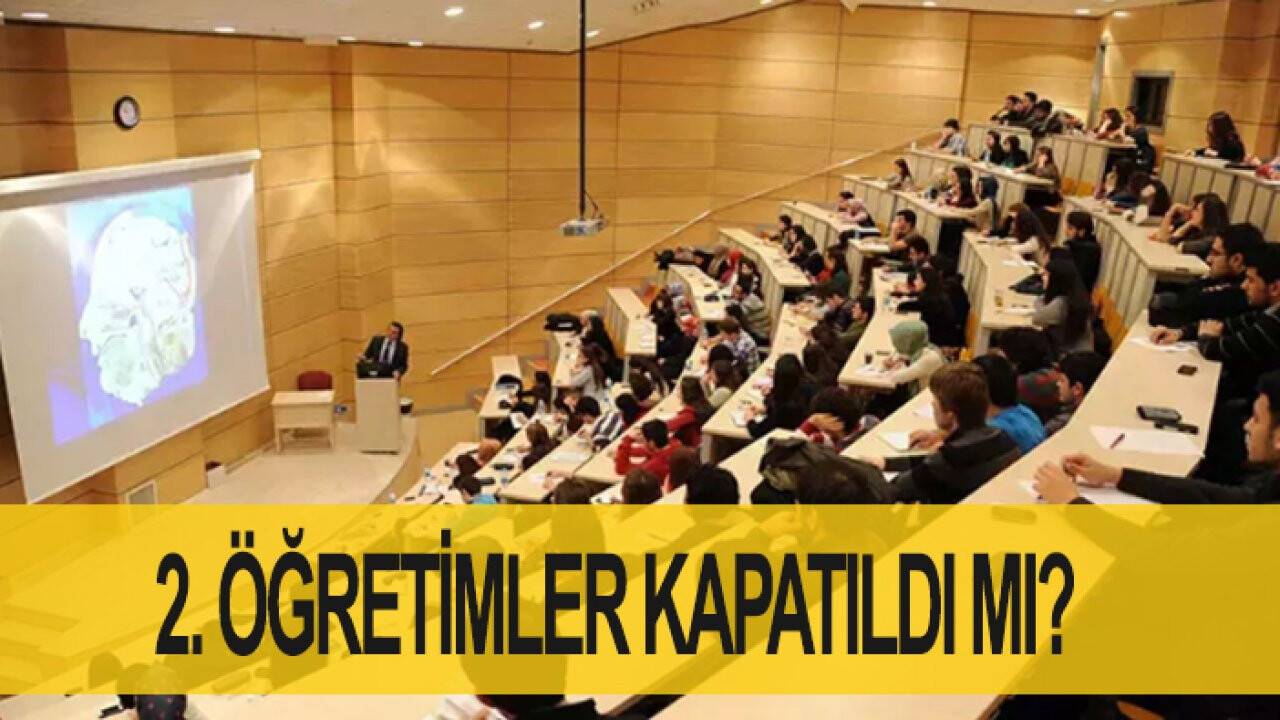 2. öğretimler kapatıldı mı? YÖK Başkanı Erol Özvar son dakika yeni kararı açıkladı!