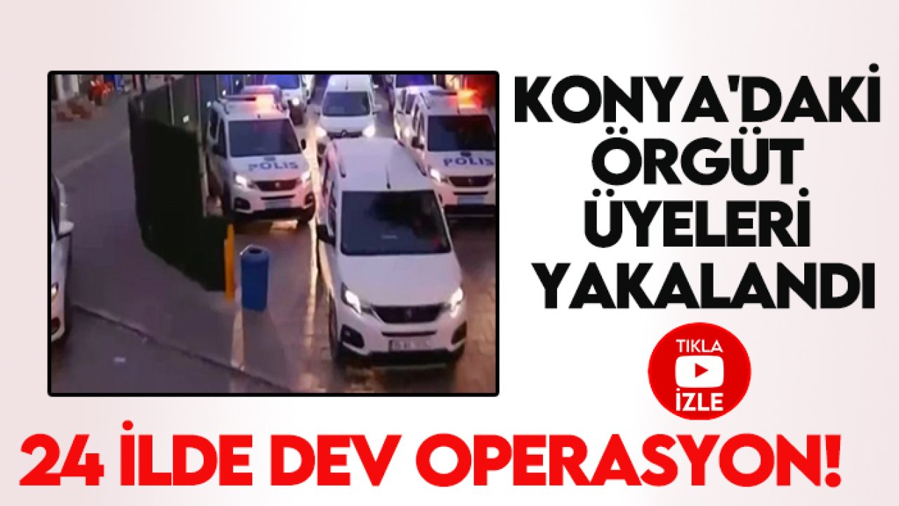 24 ilde dev operasyon! Konya'daki tarihi eser kaçakçıları yakalandı