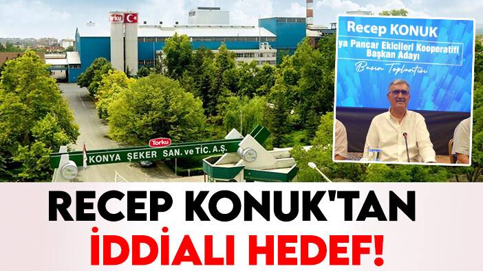 Recep Konuk'tan iddialı hedef!