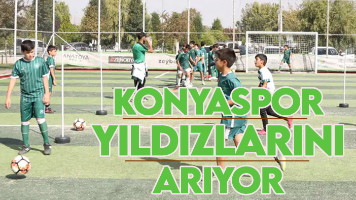 Konyaspor Futbol Akademisi "yetenek seçmesi" yapacak