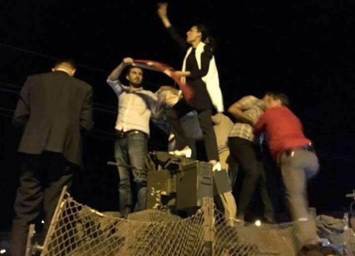 Darbe girişiminde sokağa çıkan Cizreli, o anları anlattı