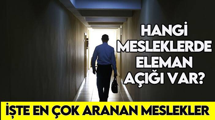 Hangi mesleklerde eleman açığı var? İşte en çok aranan meslekler