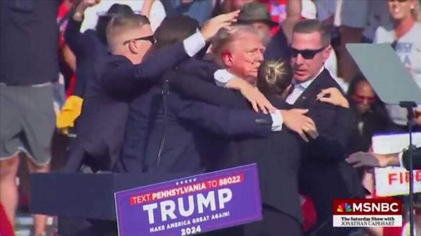 ABD Başkan Adayı Trump’ın seçim mitinginde silahlı saldırı