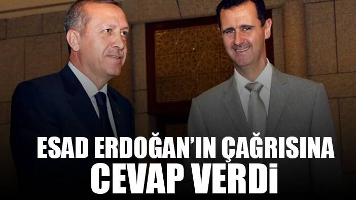 Esad, Erdoğan'ın çağrısına cevap verdi