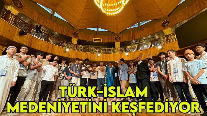 Konya'ya gelen 130 yabancı öğrenci Türk-İslam medeniyetini keşfediyor