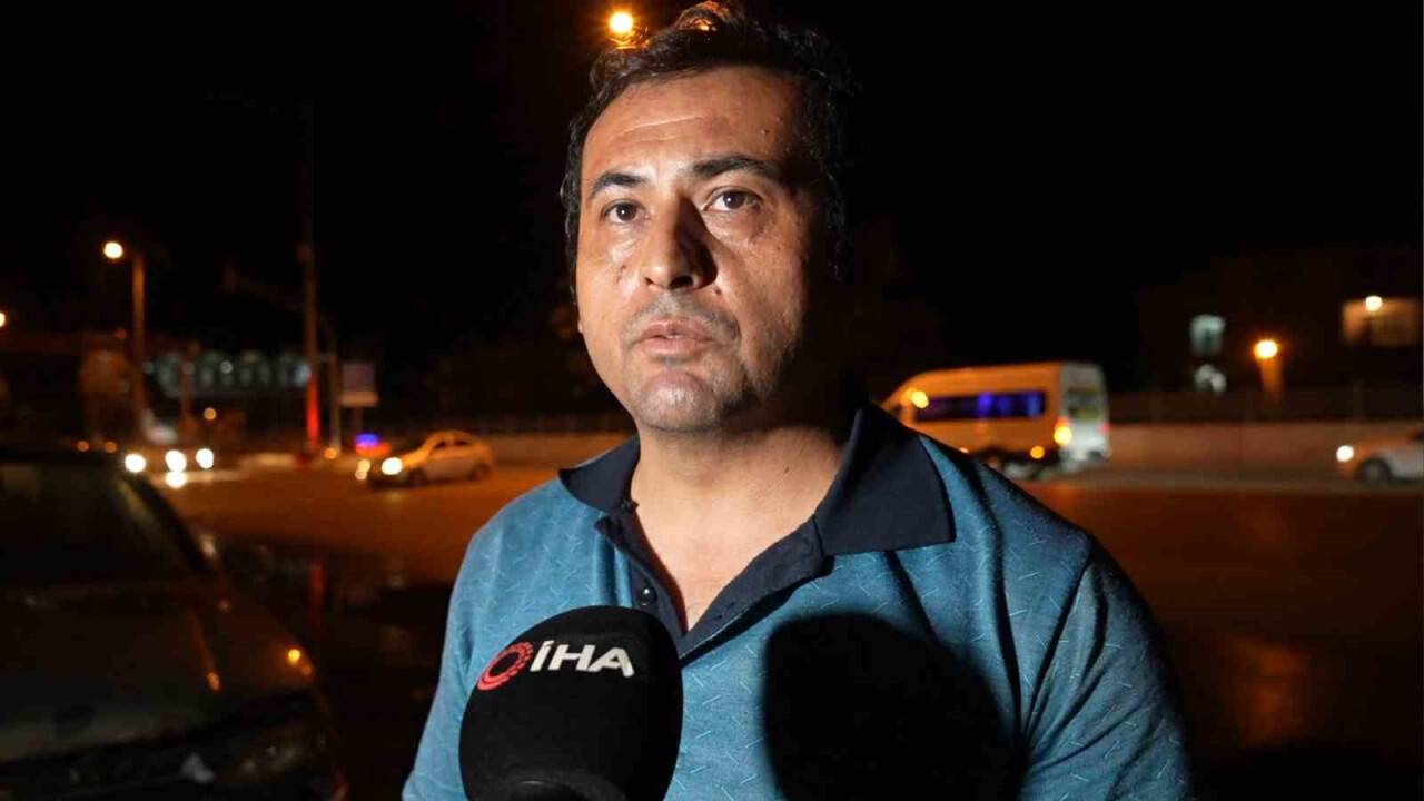 Galeriden aldığı otomobil, evine gidemeden yandı