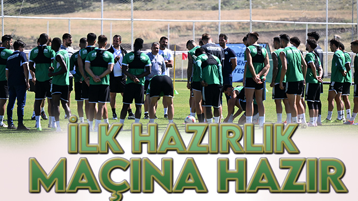 Konyaspor sezonun ilk hazırlık maçına çıkacak