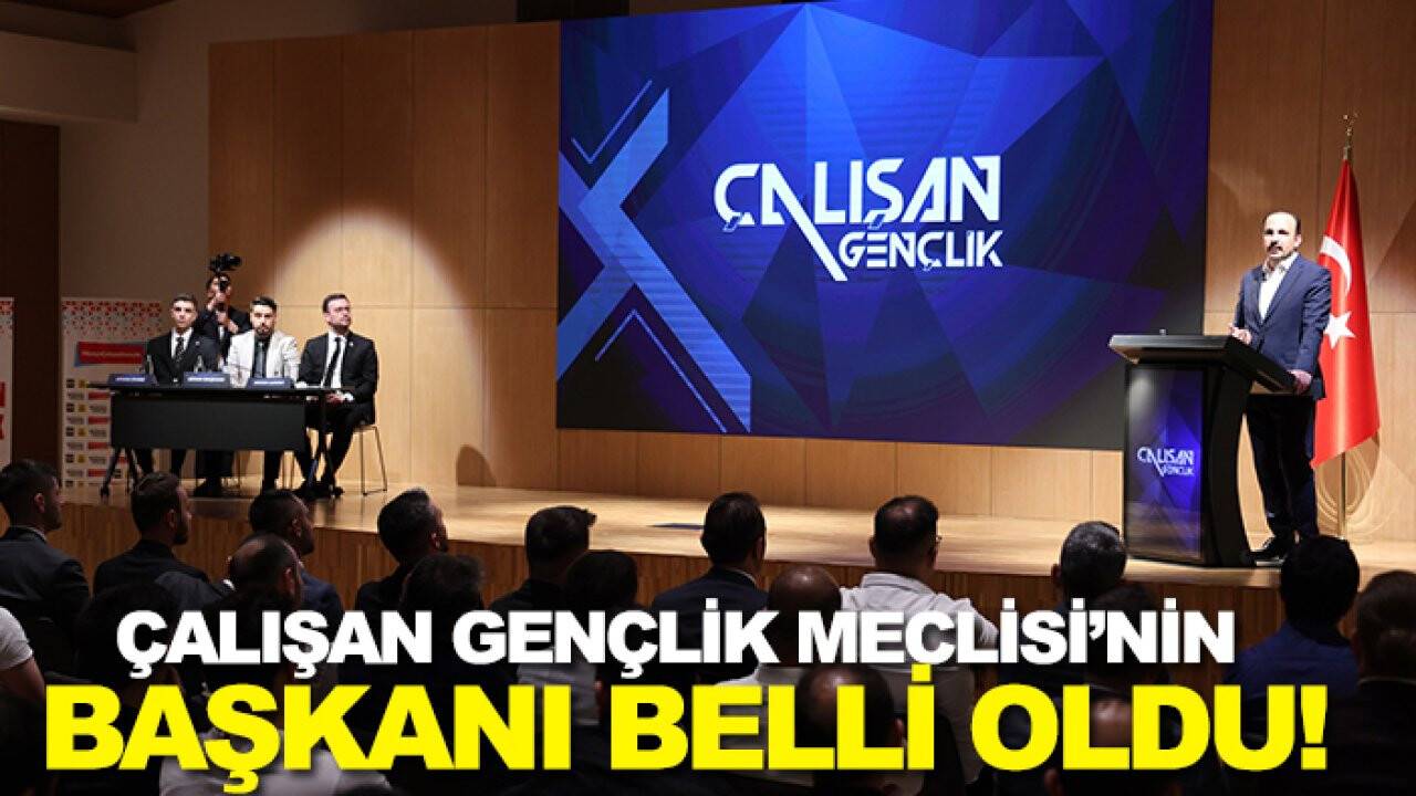 Çalışan Gençlik Meclisi’nin başkanı belli oldu!