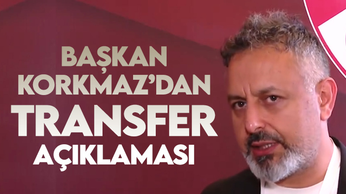 Konyaspor Başkanı Ömer Korkmaz'dan "transfer" açıklaması