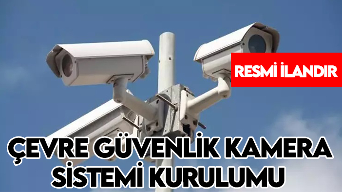 Konya İl Emniyet Müdürlüğüne bağlı hizmet binalarına çevre güvenlik kamera sistemi kurulum