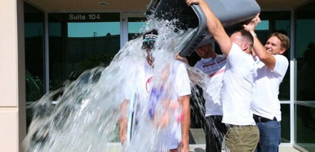 Buzlu kova ile meydan okuma yüzünden suları bitti