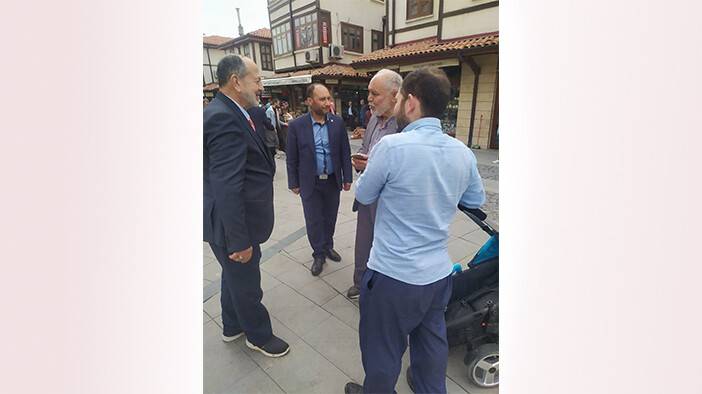 Milletvekili Yüksel halkın sorunlarını dinledi