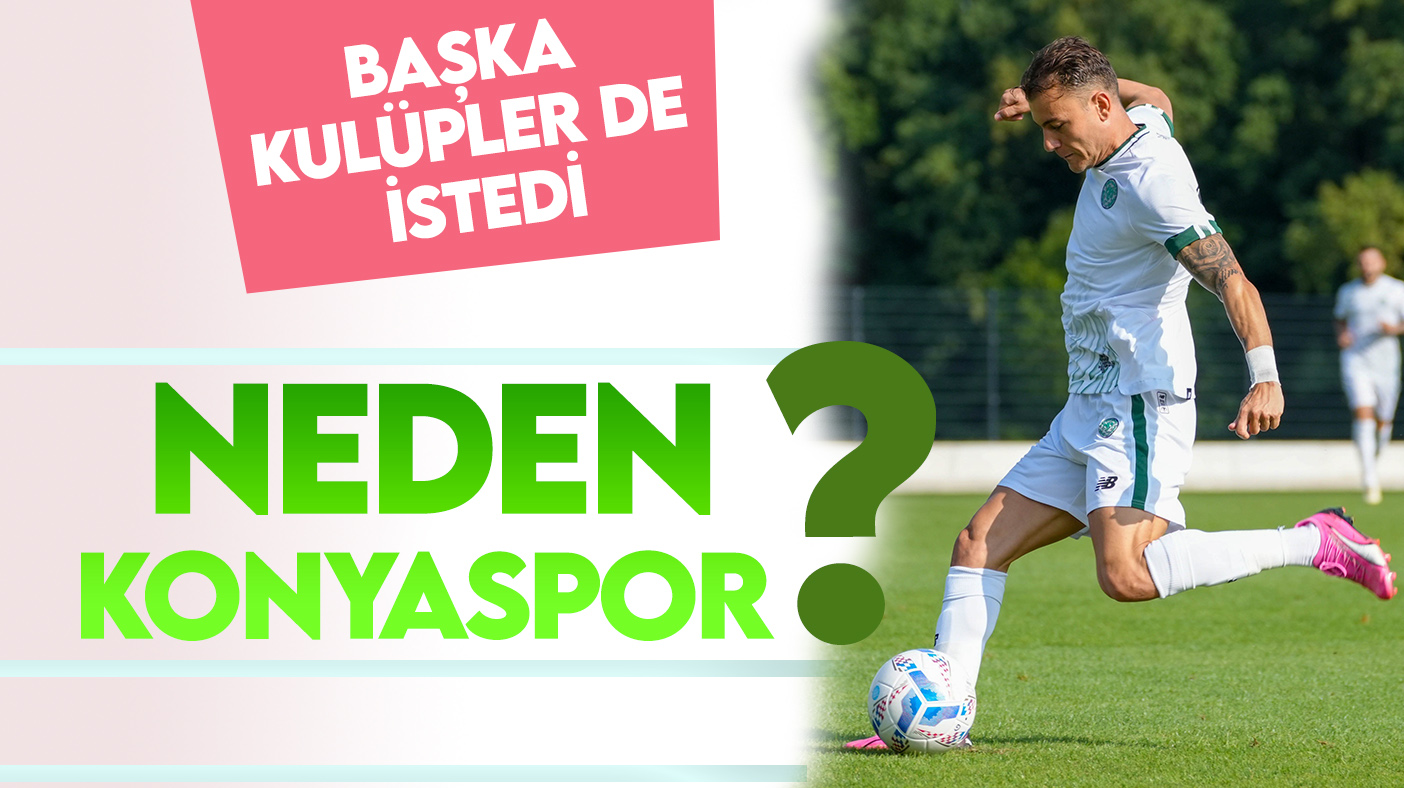 Yusuf Erdoğan, neden Konyaspor'u tercih ettiğini açıkladı