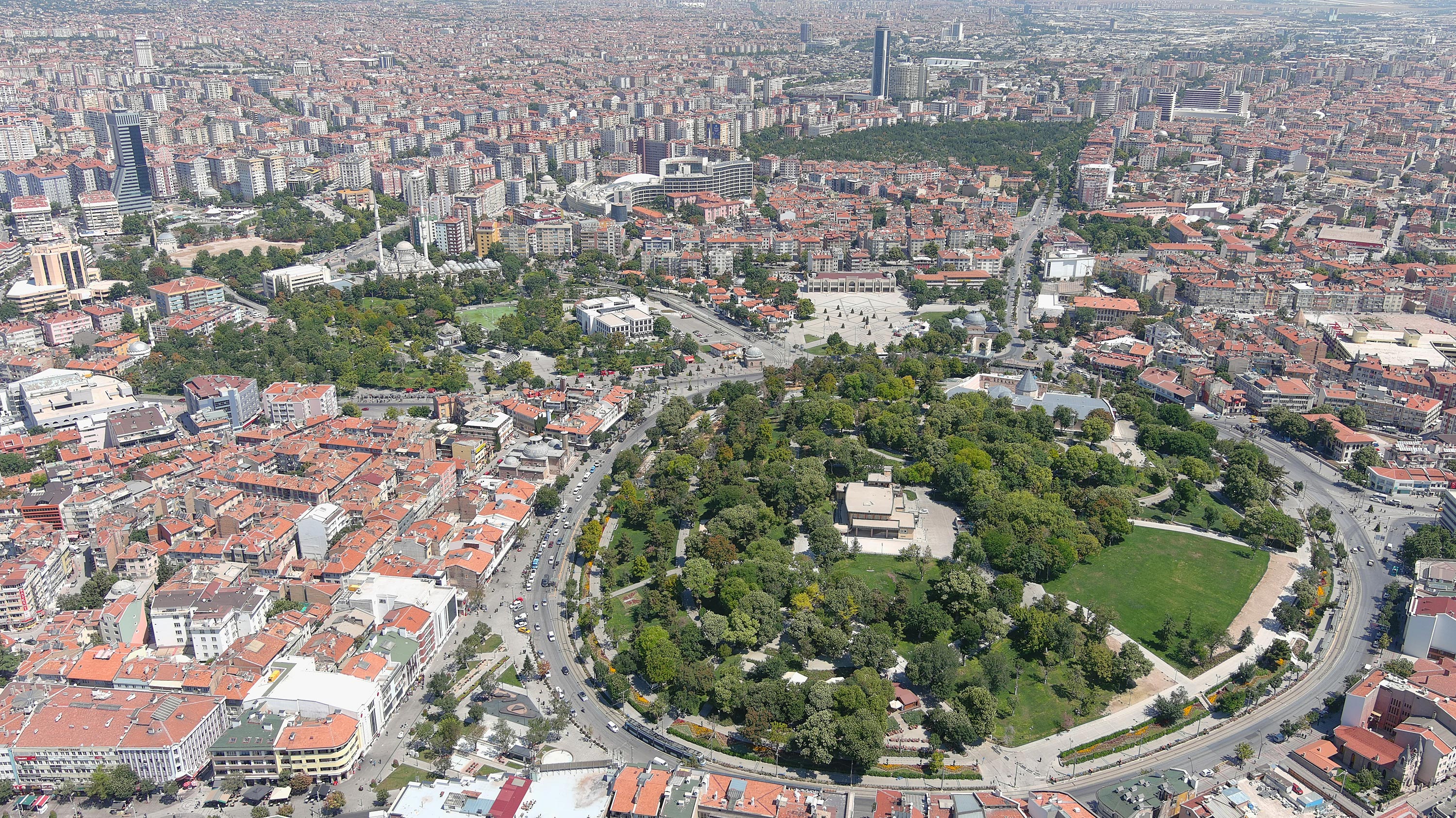 Konya'nın bu mahallesinde korku filmi çekiliyor