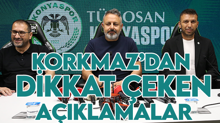 Konyaspor  Başkanı Ömer Korkmaz merak edilen soruları yanıtladı: Borç, transfer, kombine...