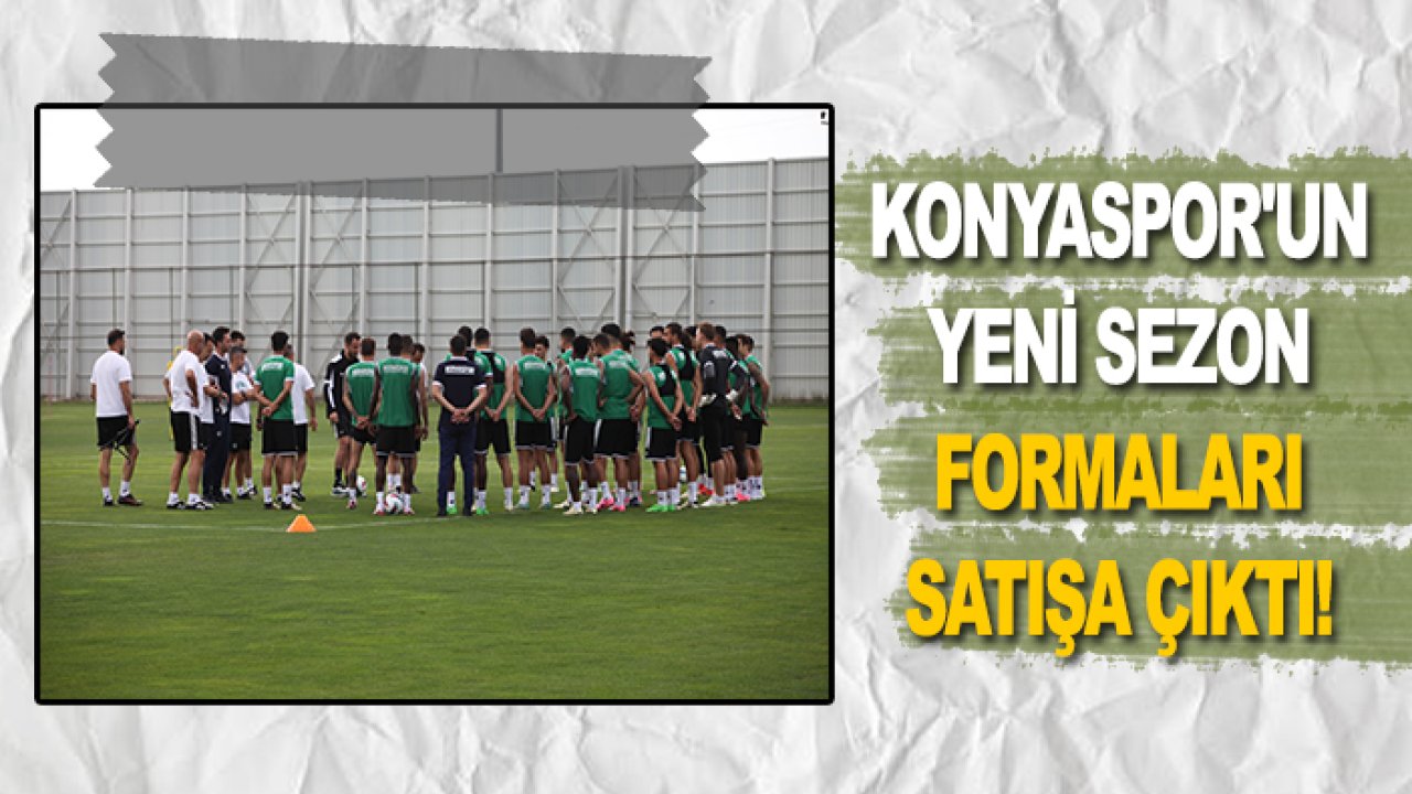 Konyaspor'un yeni sezon formaları satışa çıktı! İşte fiyatlar...