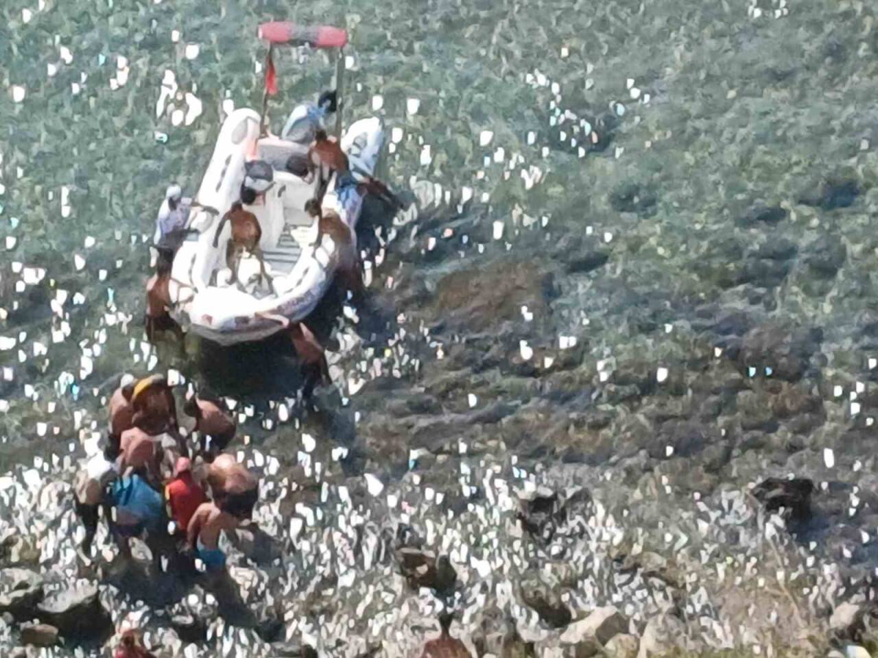 30 metrelik uçurumdan düşen şahıs yaralandı