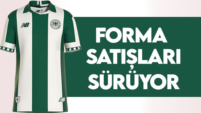 Konyaspor'da forma satışları devam ediyor