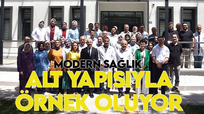 Karapınar'ın modern sağlık altyapısı örnek oluyor