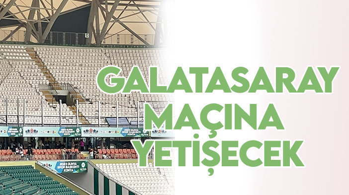 Konyaspor'da deplasman tribünü düzenlemesi başladı