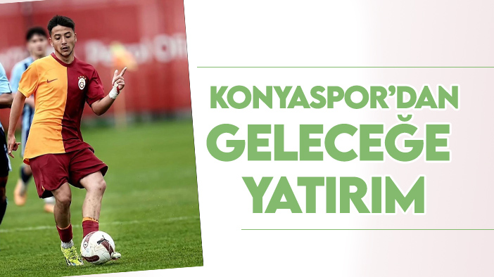 Konyaspor'dan geleceğe yatırım!